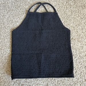 Hollister Black Crop Top